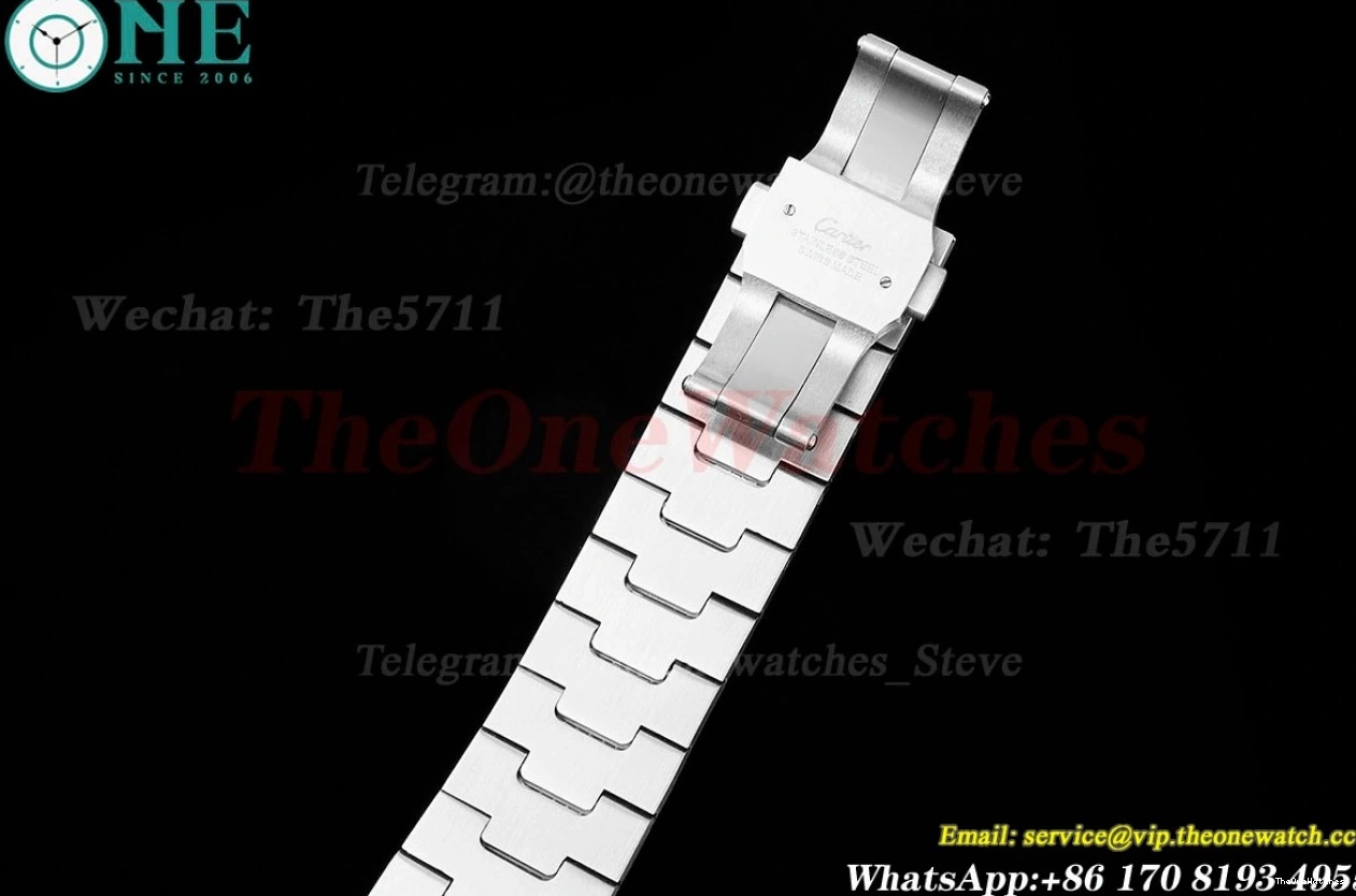 SS AMG 40mm Mens Santos Dial RG SS 100 XL MY9015 Black 0204